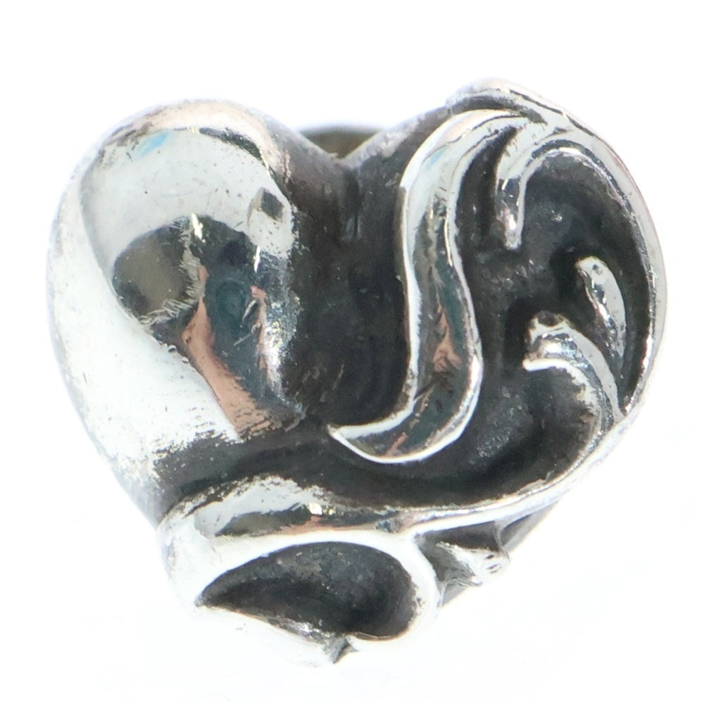 CHROME HEARTS(クロムハーツ) STUD HEART ハート スタッドピアス シルバー BCA112