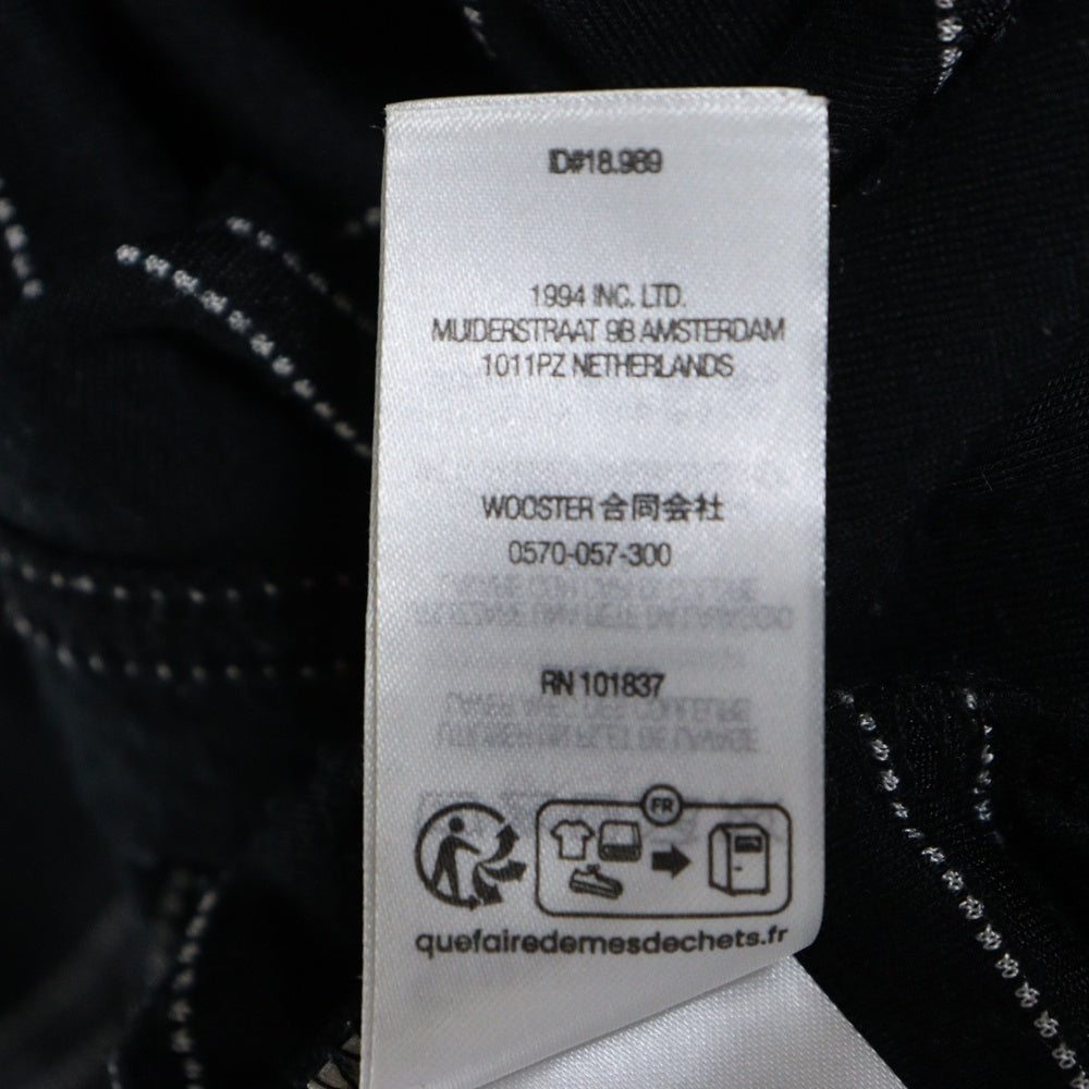 SUPREME(シュプリーム) 25SS ×UMBRO STRIPE SOCCER JERSEY SHIRT アンブロ ストライプ サッカージャージー 半袖シャツ ブラック