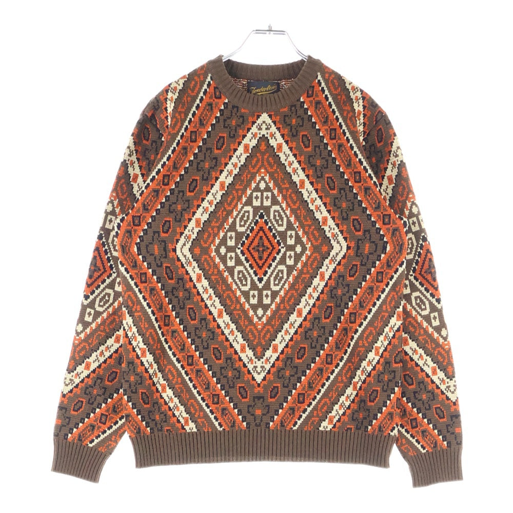 TENDERLOIN(テンダーロイン) 13SS T-SWEATER G ゴブランウール ニットセーター オレンジ