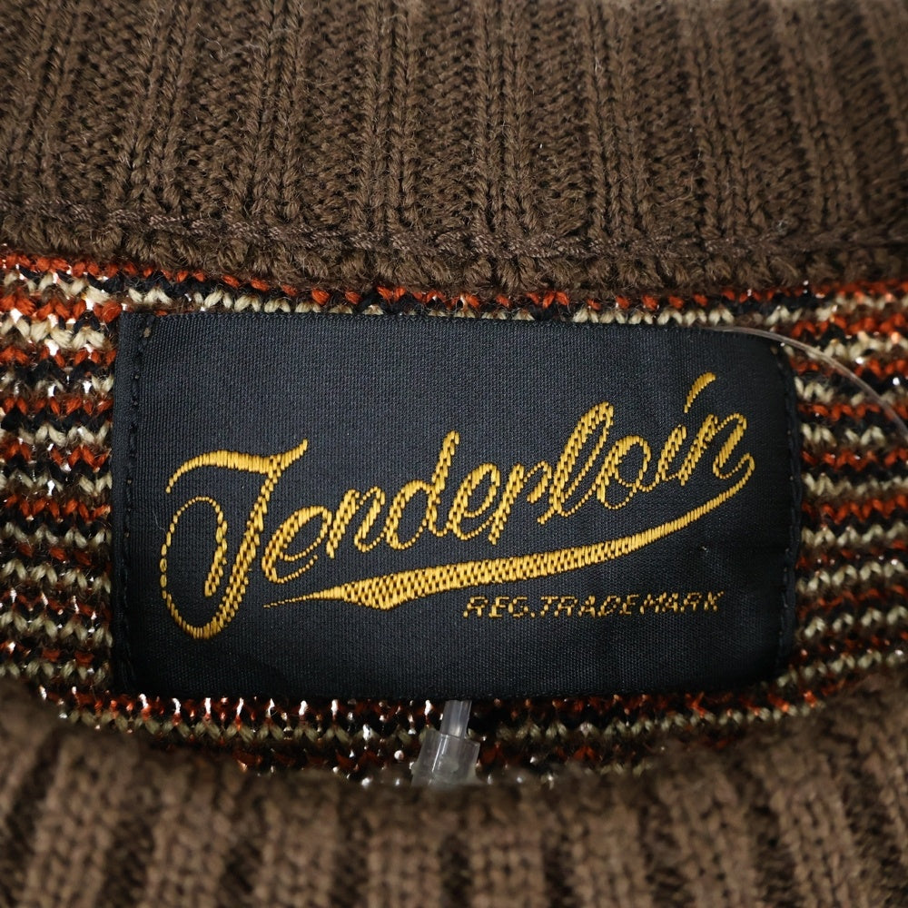 TENDERLOIN(テンダーロイン) 13SS T-SWEATER G ゴブランウール ニットセーター オレンジ