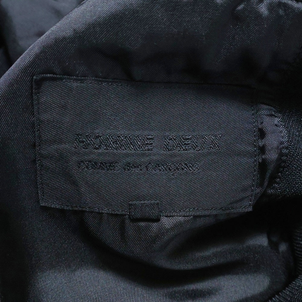 COMME des GARCONS HOMME DEUX(コムデギャルソン オムドゥ) 21AW ポリ縮絨2B テーラードジャケット ブラック DH-J031