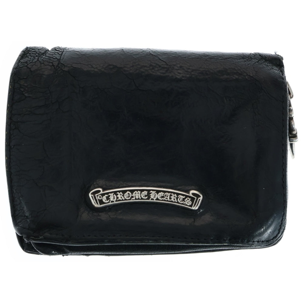 CHROME HEARTS(クロムハーツ) JOEY ジョーイ レザーウォレット 財布 ブラック BCA365