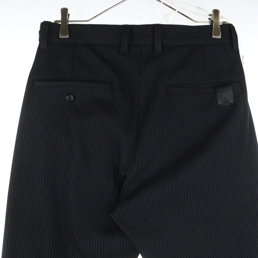 N.HOOLYWOOD(エヌハリウッド) 23SS COMPILE LINE TROUSERS コンパイル ライン フレアトラウザーズ スラックス パンツ ブラック 2231-PT21-060 peg