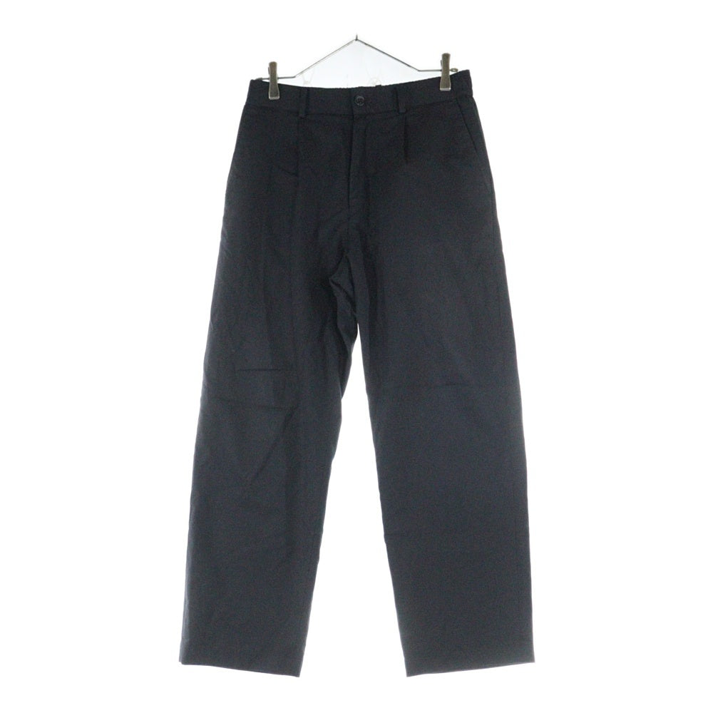 N.HOOLYWOOD(エヌハリウッド) WIDE TAPERED EASY SLACKS ワイドテーパード イージー スラックスパンツ ブラック 2232-PT06-006peg