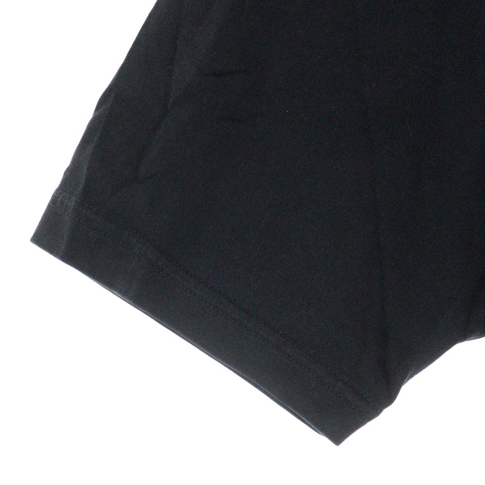BURBERRY(バーバリー) ロゴプリント 半袖クルーネックTシャツカットソー ブラック 8017224