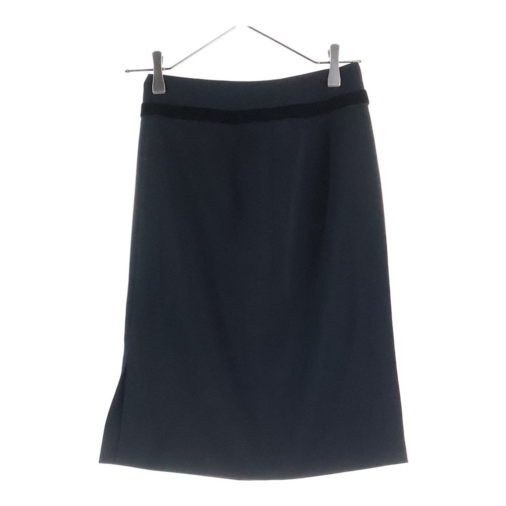 DOLCE & GABBANA(ドルチェアンドガッバーナ) レーヨン ナイロン スウェード レディース ISK1U ブラック