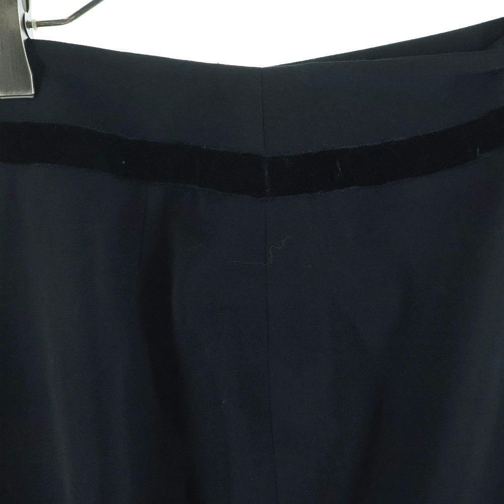 DOLCE & GABBANA(ドルチェアンドガッバーナ) レーヨン ナイロン スウェード レディース ISK1U ブラック