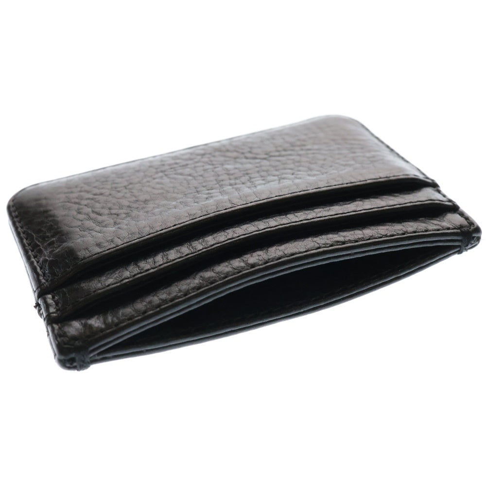 CHROME HEARTS(クロムハーツ) DOUBLE SIDE LEATHER CARD CASE BLK ダブルサイド レザーカードケース ブラック