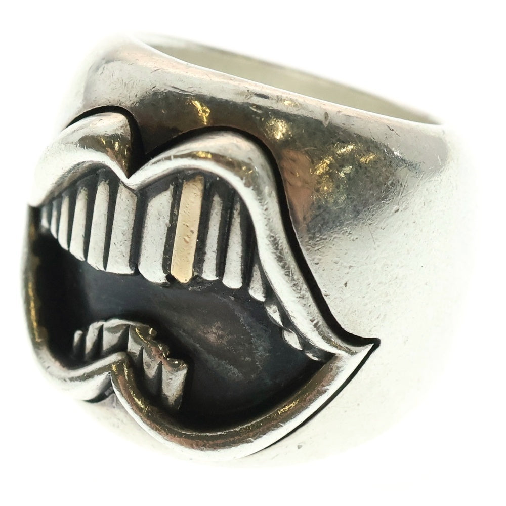 CHROME HEARTS(クロムハーツ) PPO MATTYBOY FAT CHOMPER RING マッティボーイ ファットチョンパーリング シルバー/ゴールド
