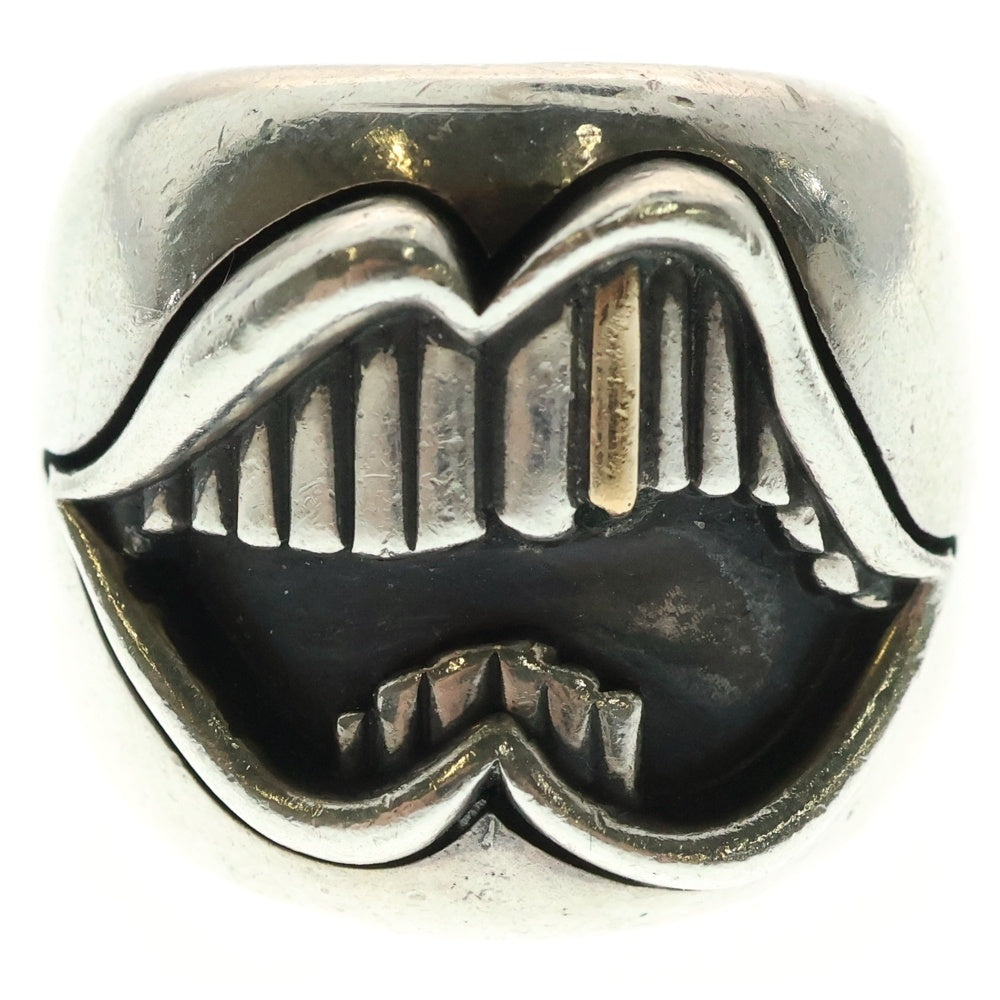 CHROME HEARTS(クロムハーツ) PPO MATTYBOY FAT CHOMPER RING マッティボーイ ファットチョンパーリング シルバー/ゴールド