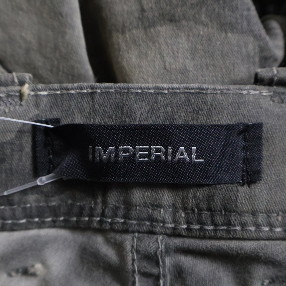 IMPERIAL(インペリアル) IMPERIAL 迷彩柄 デニムパンツ P3723MCE02 ネイビー