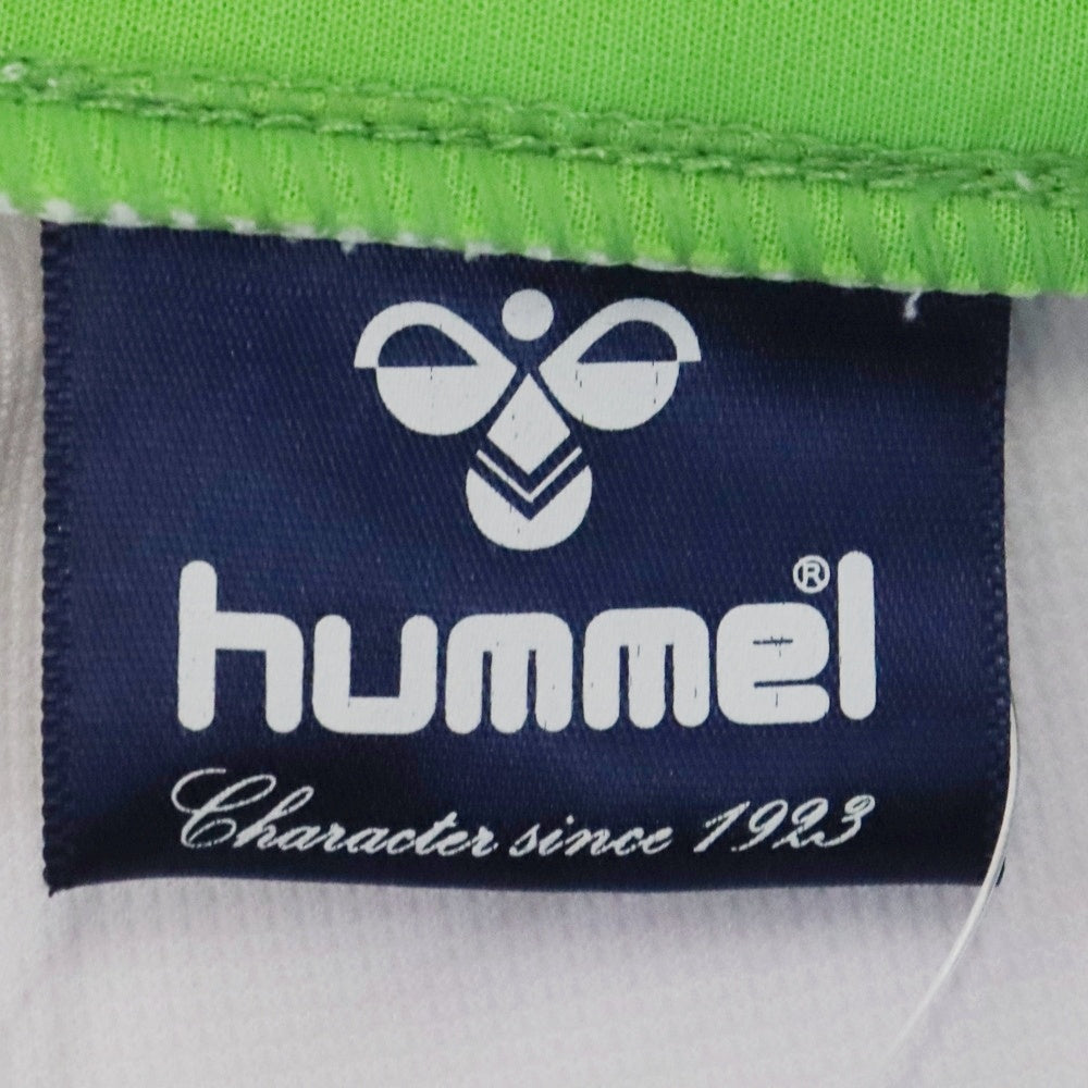hummel(ヒュンメル) ロゴ刺繍 ZIPスウェット ホワイト