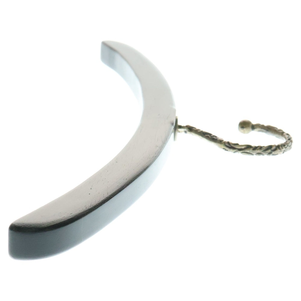 CHROME HEARTS(クロムハーツ) EBONY CLOTH HANGER スクロール シルバー フックエボニー ハンガー ブラック/シルバー