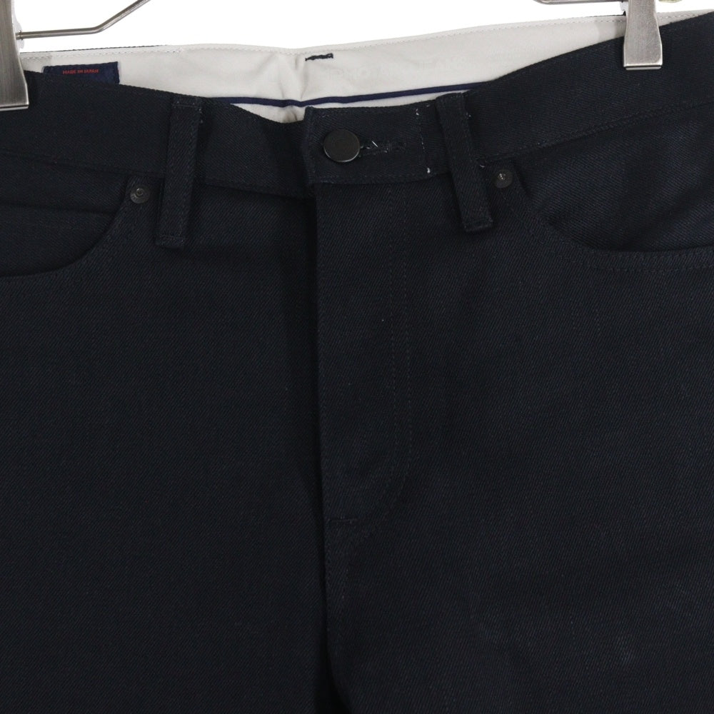 桃太郎ジーンズ(モモタロウジーンズ) STANDARD TAPERED 14.7oz スタンダードテーパードジッパーフライジーンズ・ブラック MTJ-M02354
