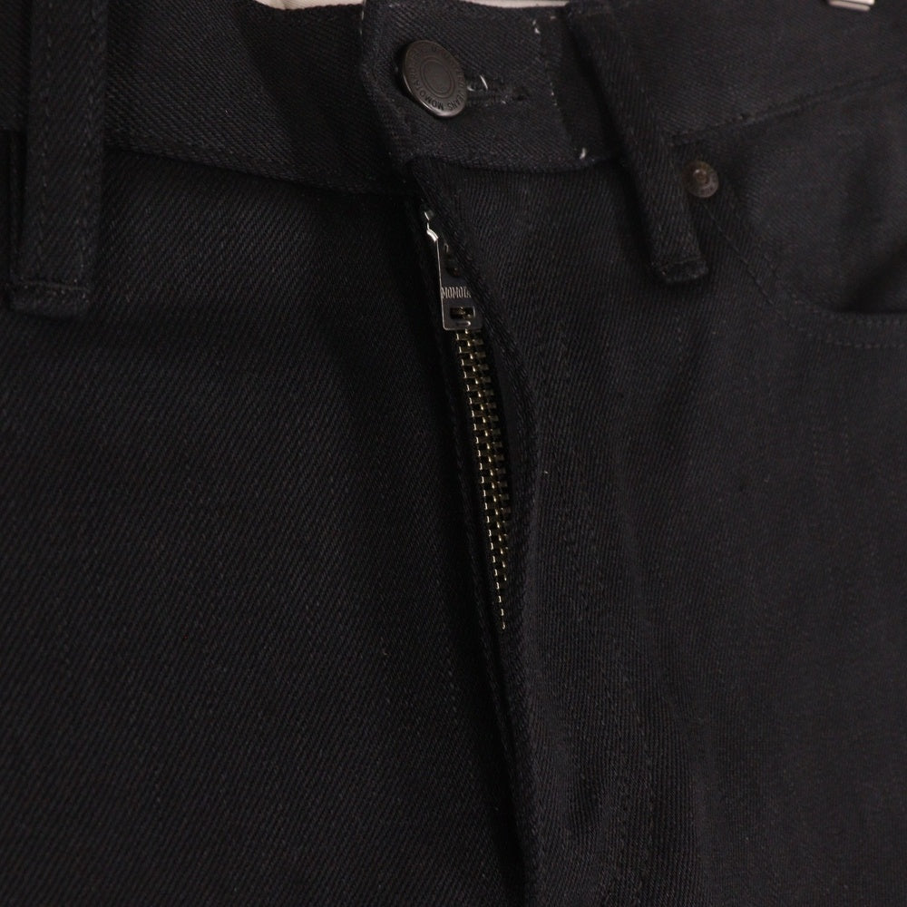 桃太郎ジーンズ(モモタロウジーンズ) STANDARD TAPERED 14.7oz スタンダードテーパードジッパーフライジーンズ・ブラック MTJ-M02354