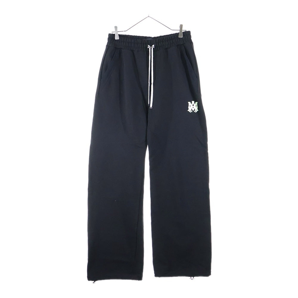 AMIRI(アミリ) ロゴプリント ドローコード スウェットパンツ ブラック