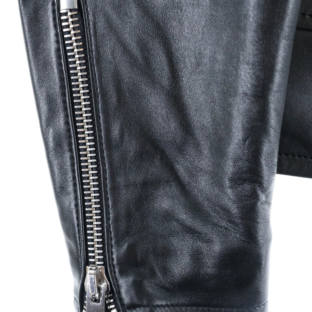 SAINT LAURENT PARIS(サンローランパリ) L01 クラシックモーターサイクルライダースレザージャケット ブラック 484284 Y5YA2