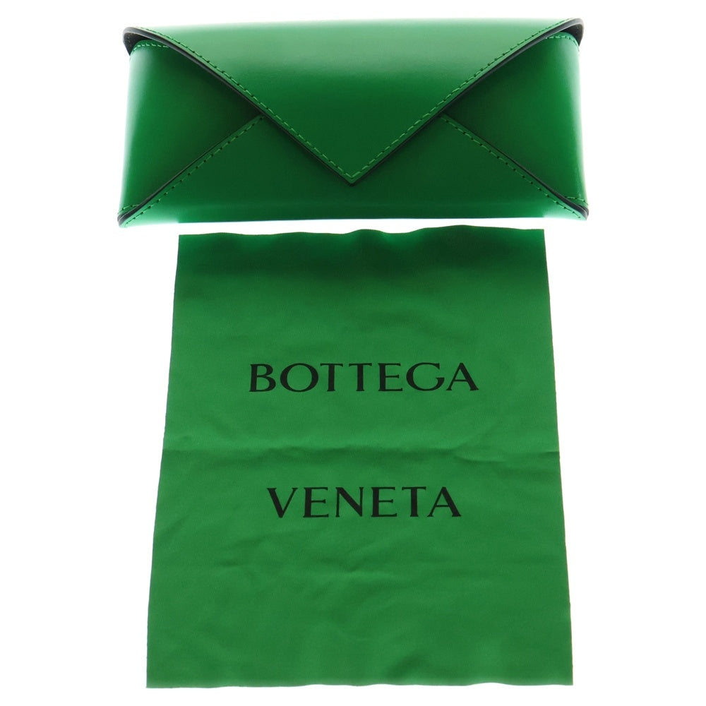 BOTTEGA VENETA(ボッテガヴェネタ) Asian Fit トライフォールド スクエア サングラス アイウェア BV1278SA ブラウン