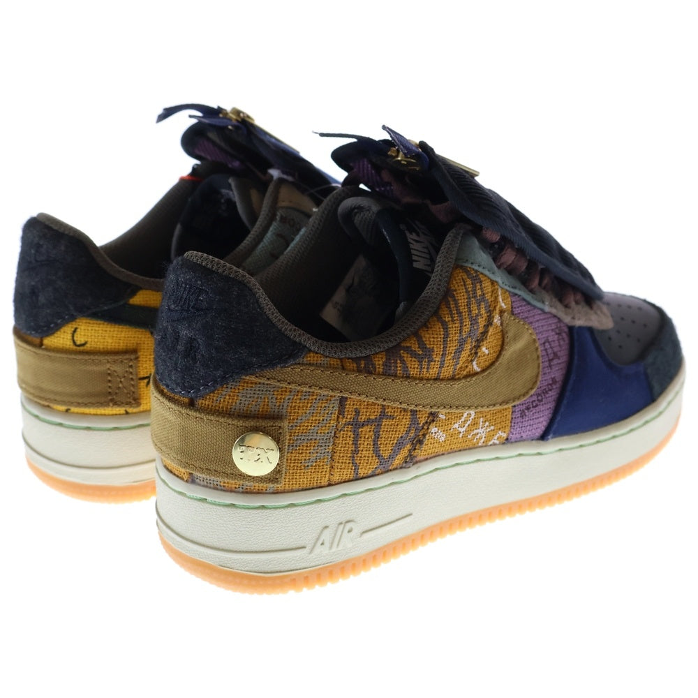 NIKE(ナイキ) ×TRAVIS SCOTT AIR FORCE 1 LOW CACTUS JACK CN2405‐900 トラヴィススコット エアフォース1 カクタスジャック ローカットスニーカー マルチ US7.5/25.5cm