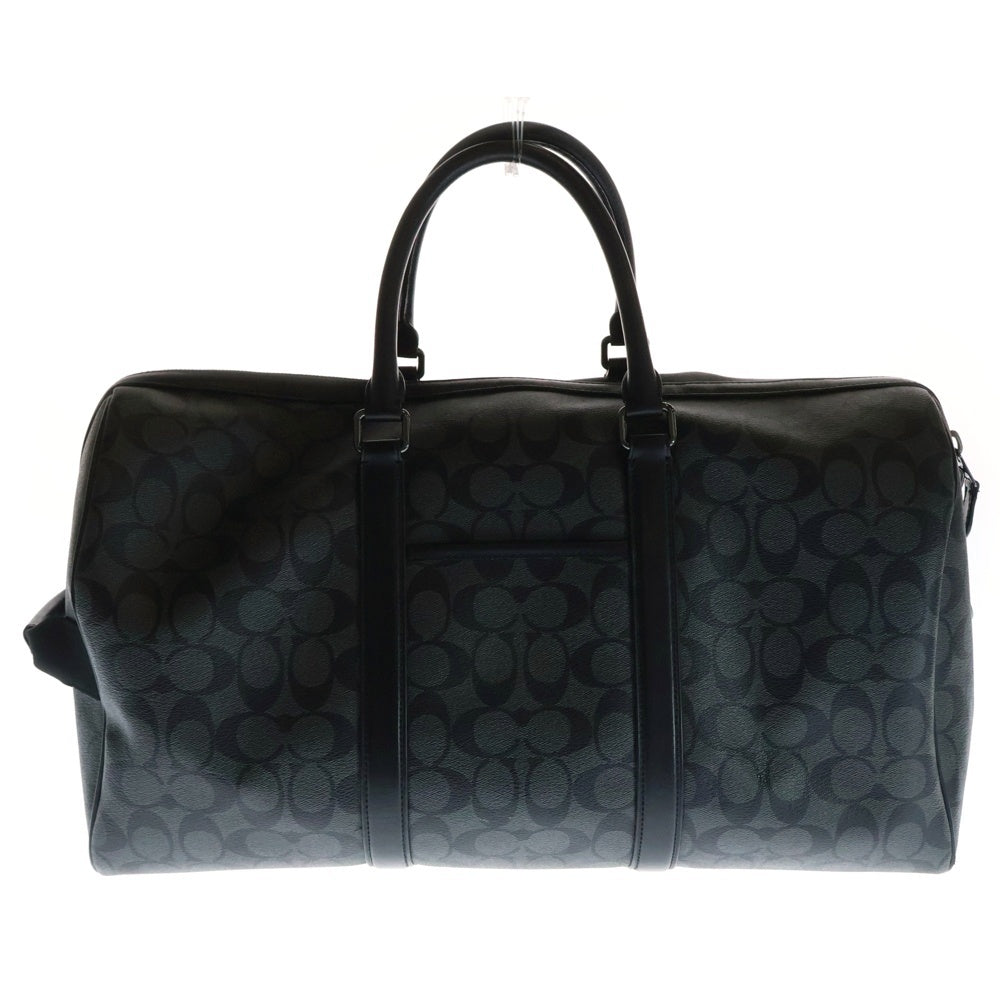 COACH(コーチ) シグネチャー キャンバス ベンチュラー ボストンバッグブラック