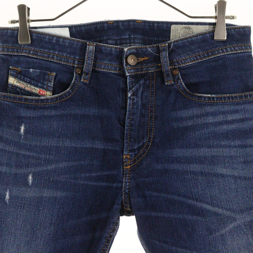 DIESEL(ディーゼル) ウォッシュ加工 スキニーデニムパンツ インディゴ