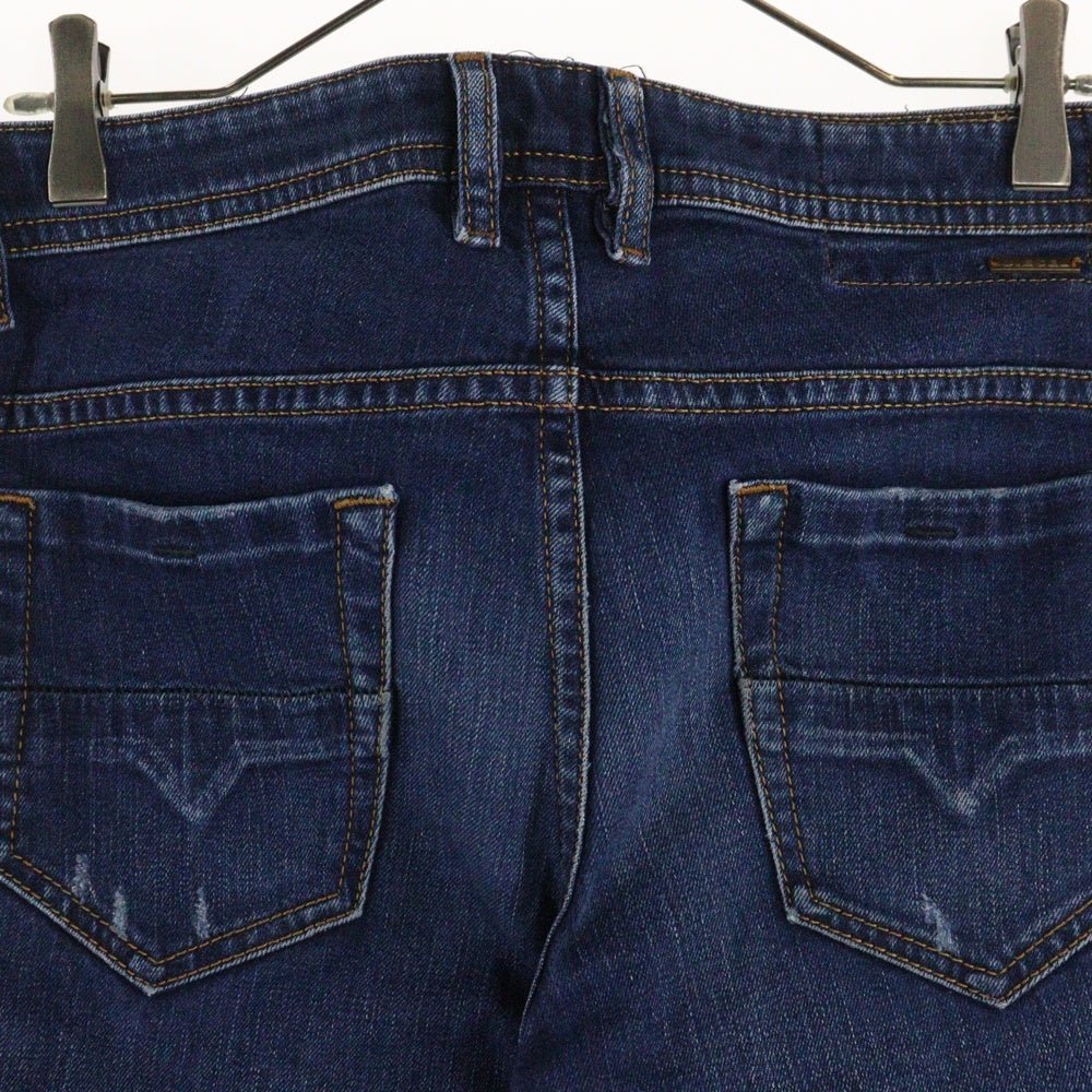 DIESEL(ディーゼル) ウォッシュ加工 スキニーデニムパンツ インディゴ