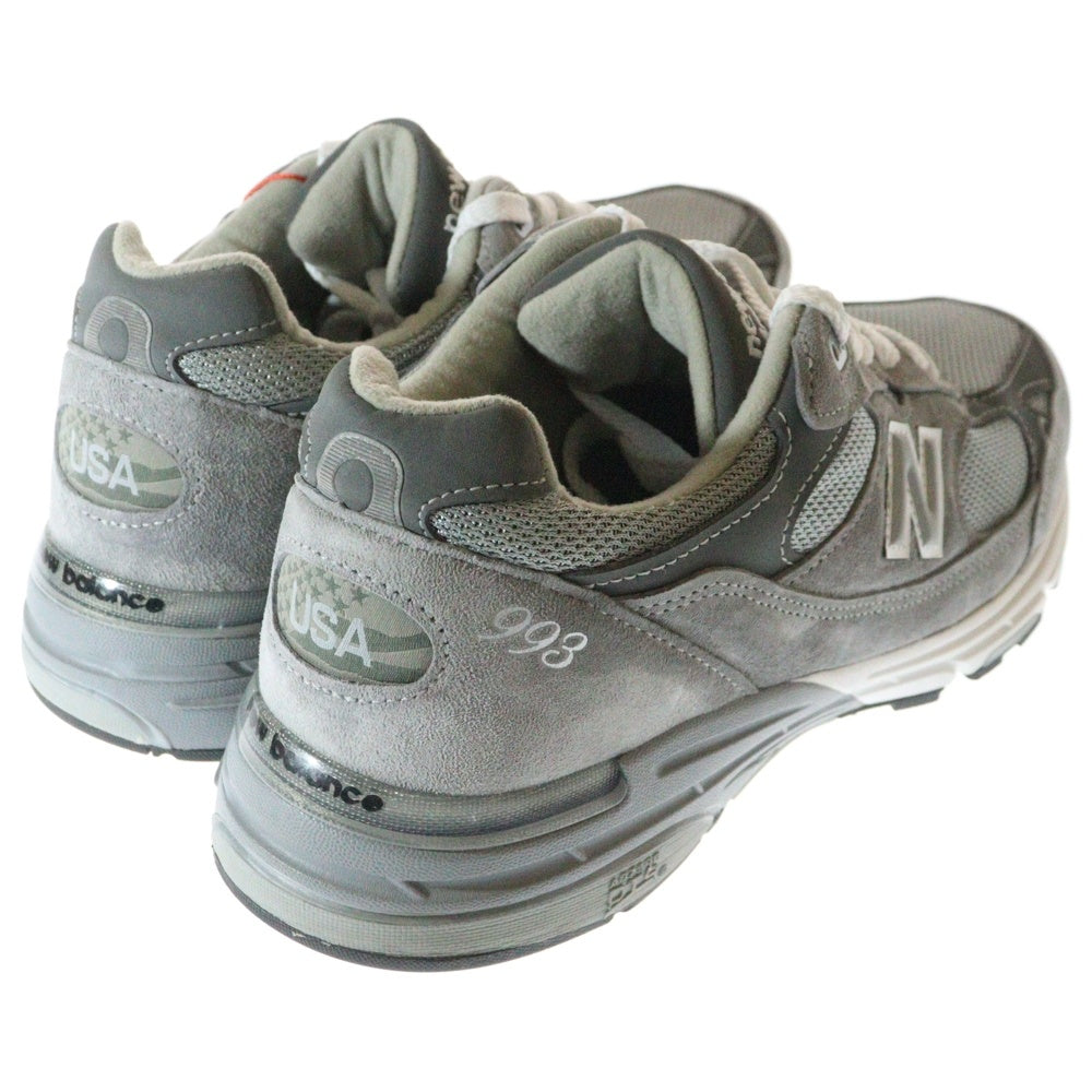 New Balance(ニューバランス) MR993GL スウェード ローカットスニーカー グレー US10
