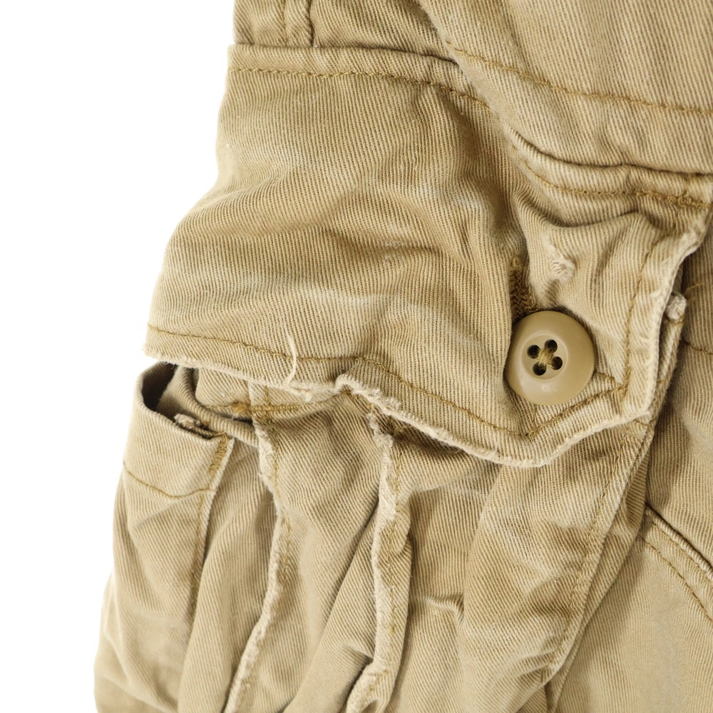 abercrombie(アバクロンビー) カーゴハーフパンツ ベージュ