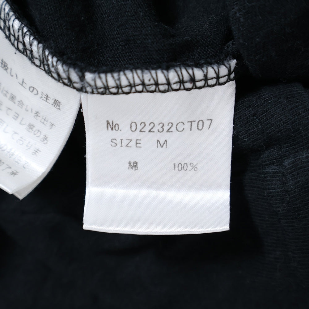 HYSTERIC GLAMOUR(ヒステリックグラマー) 23SS VAMPIRELLA CAUGHT DEMONS ヴァンピレラ デーモン プリント 半袖カットソー Tシャツ ブラック