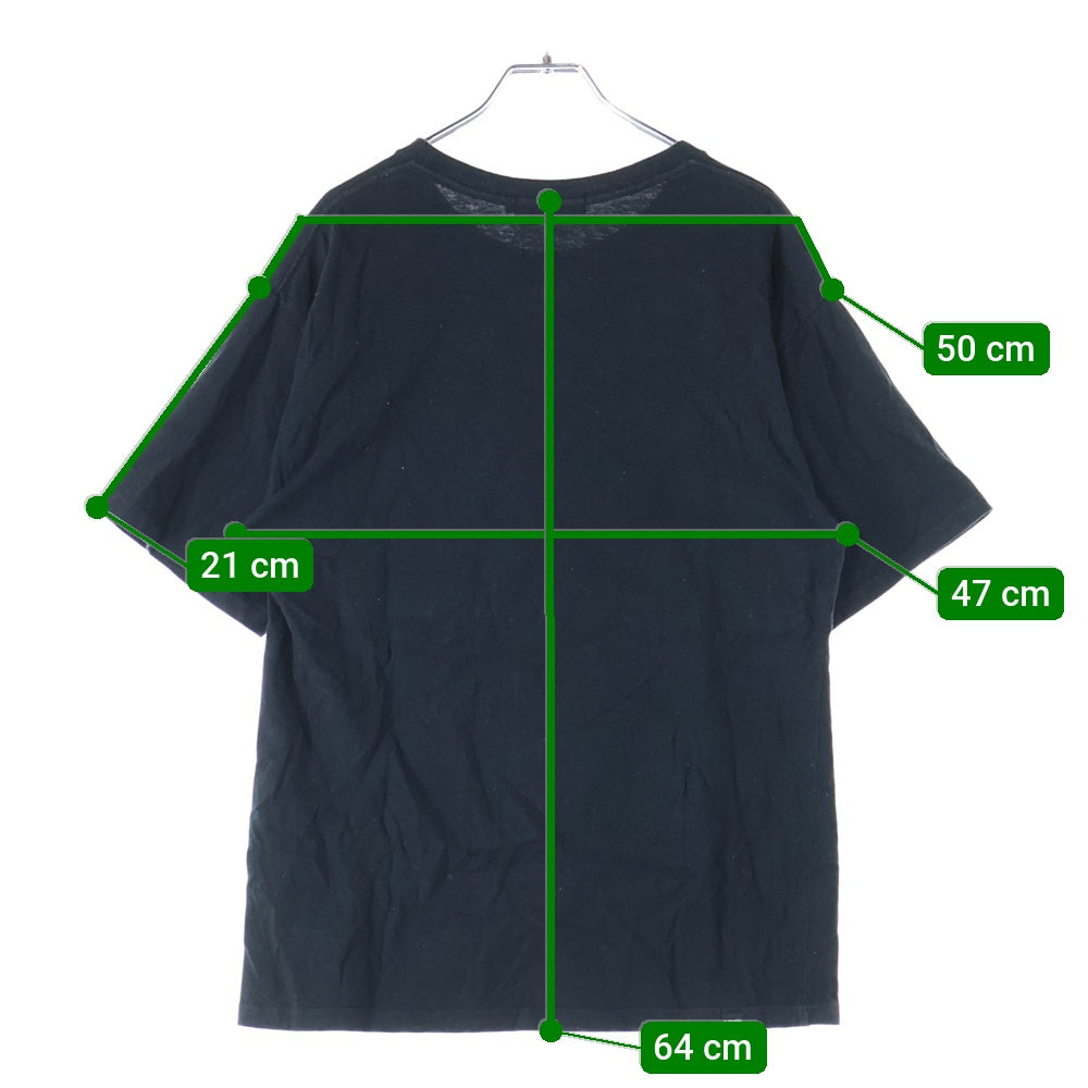 HYSTERIC GLAMOUR(ヒステリックグラマー) 23SS VAMPIRELLA CAUGHT DEMONS ヴァンピレラ デーモン プリント 半袖カットソー Tシャツ ブラック