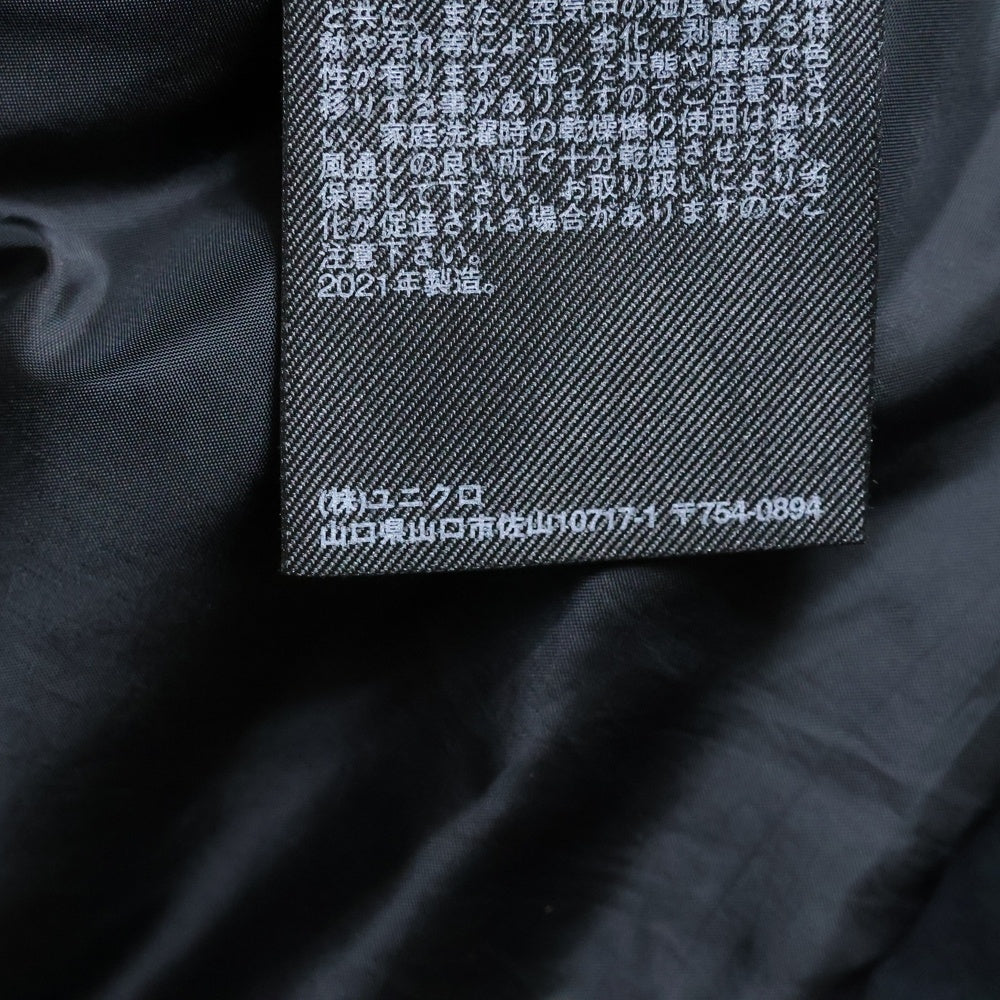 UNIQLO(ユニクロ) ハイブリッドダウンパーカ- ダウンジャケット ブラック