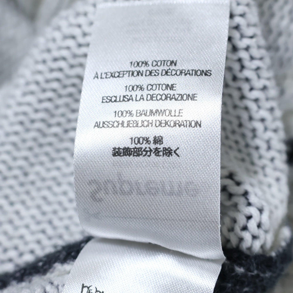 SUPREME(シュプリーム) 23Ss Printed Washed Sweater プリントウォッシュセーターニット グレー