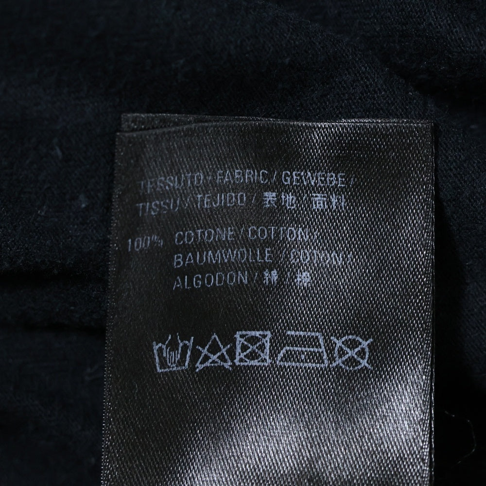 BALENCIAGA(バレンシアガ) 19SS ショルダータグ クルーネック 半袖Tシャツカットソー ブラック 578139