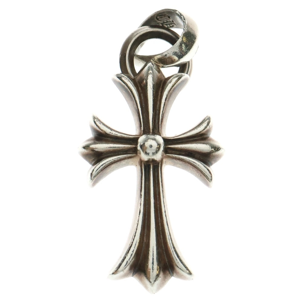 CHROME HEARTS(クロムハーツ) CH CRS SML W/BALE Wベイル スモールCHクロス ペンダントトップ シルバー BCA218