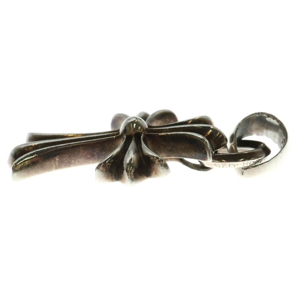 CHROME HEARTS(クロムハーツ) CH CRS SML W/BALE Wベイル スモールCHクロス ペンダントトップ シルバー BCA218
