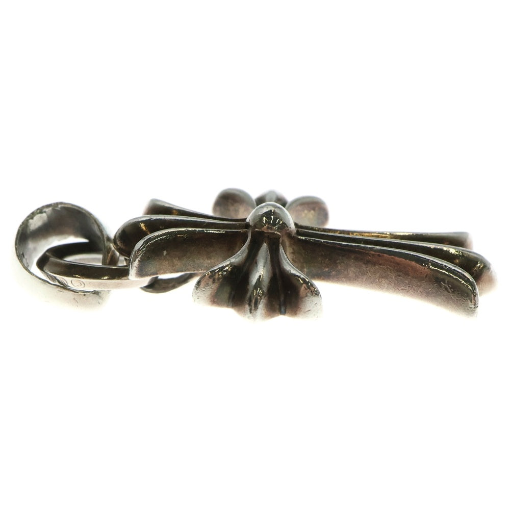 CHROME HEARTS(クロムハーツ) CH CRS SML W/BALE Wベイル スモールCHクロス ペンダントトップ シルバー BCA218