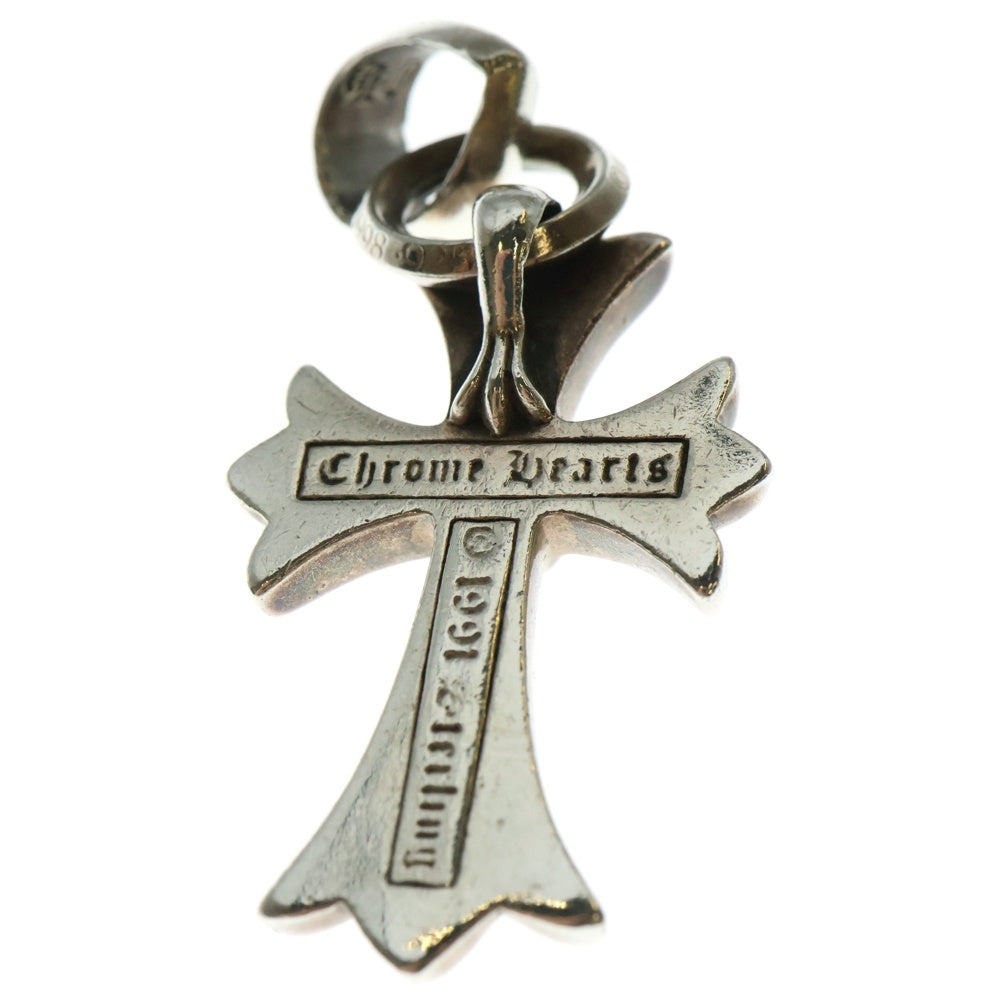 CHROME HEARTS(クロムハーツ) CH CRS SML W/BALE Wベイル スモールCHクロス ペンダントトップ シルバー BCA218
