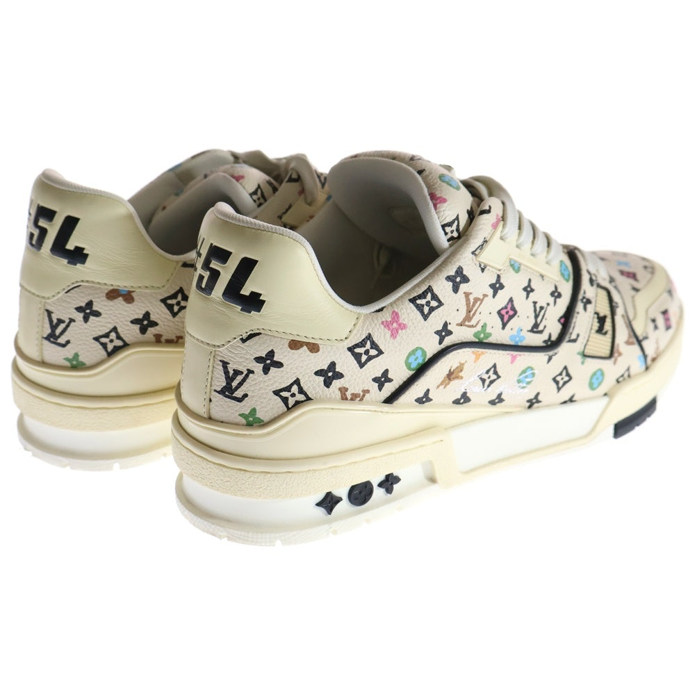 LOUIS VUITTON(ルイヴィトン) ×Tyler the Creator LV Trainer ×タイラーザクリエイター モノグラム LVトレーナー ローカットスニーカー ベージュ