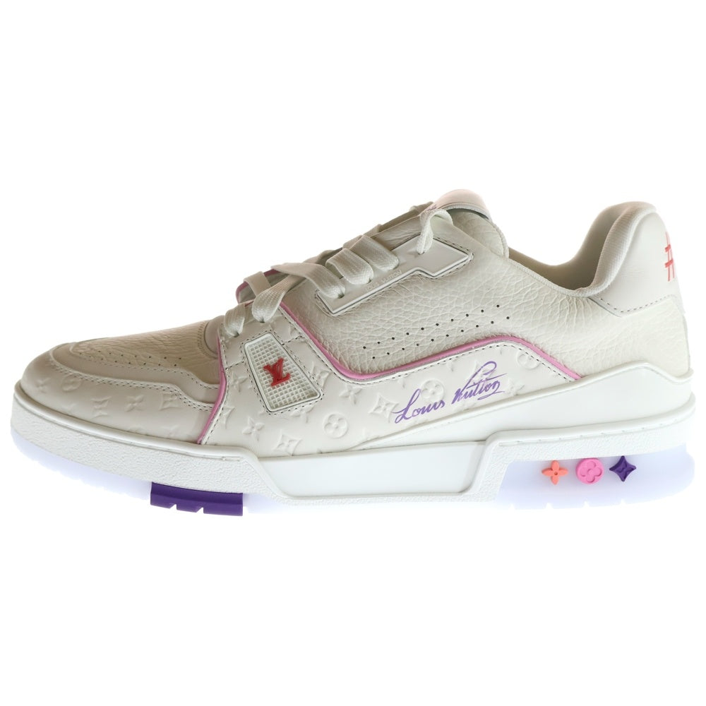 LOUIS VUITTON(ルイヴィトン) LV Trainer モノグラム LVトレーナー ローカットスニーカー ホワイト
