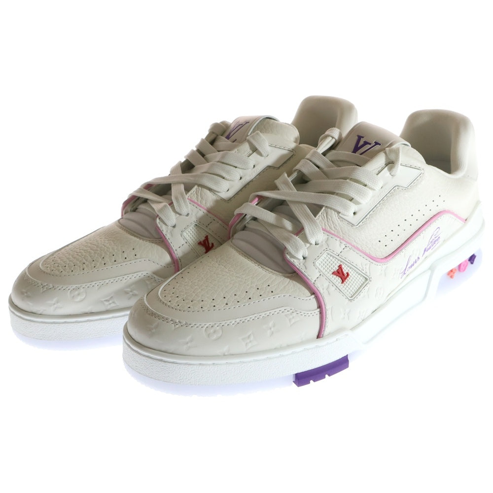 LOUIS VUITTON(ルイヴィトン) LV Trainer モノグラム LVトレーナー ローカットスニーカー ホワイト