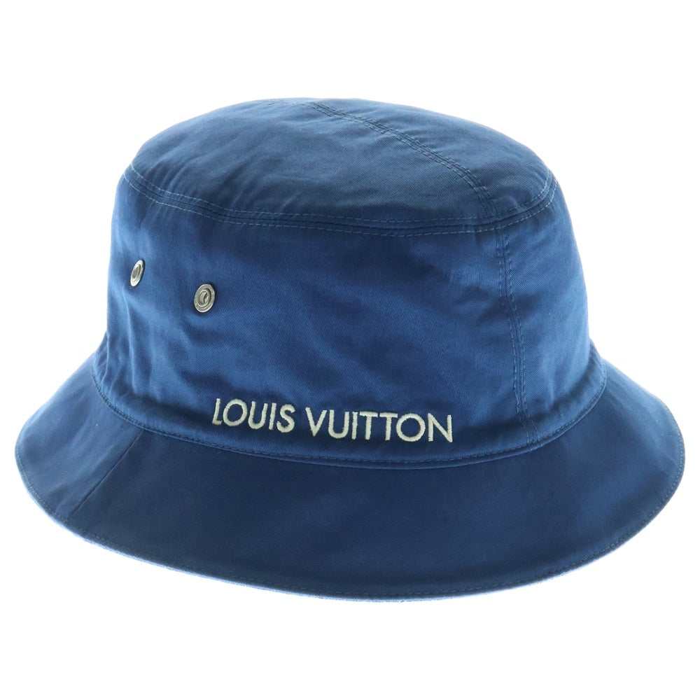 LOUIS VUITTON(ルイヴィトン) モノグラム エッセンシャルバケットハット M78774 インディゴ