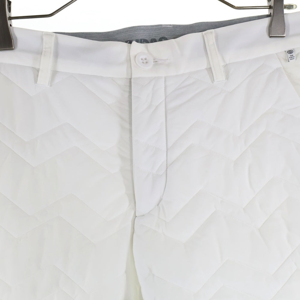 adidas(アディダス) キルティング ナイロンパンツ IA9076 ホワイト