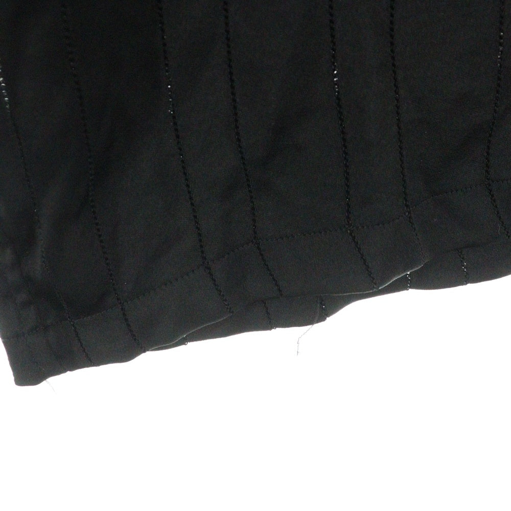 Needles(ニードルス) Cowboy One-Up Shirt TA/CU/PE Georgette パピヨン刺繍 カウボーイ オープンカラーシャツ ブラック OT202