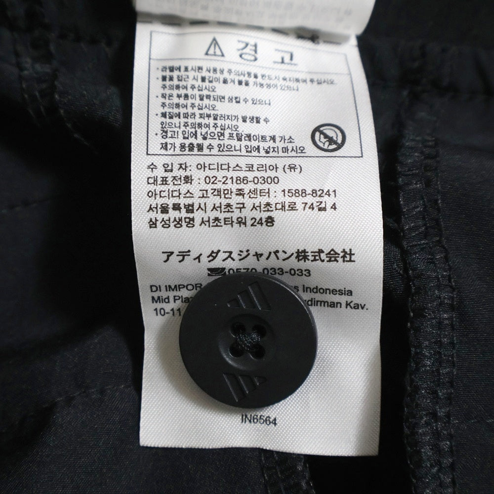 adidas(アディダス) ロゴプリント ハーフパンツ ブラック