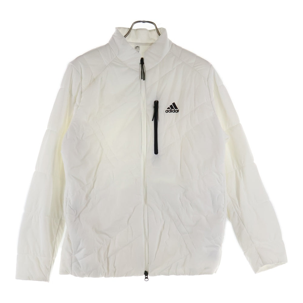 adidas(アディダス) キルティング ジップアップブルゾン HG8291 ホワイト