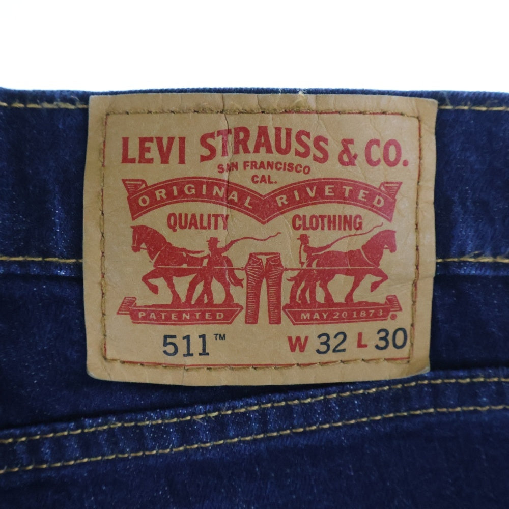 Levi's(リーバイス) 511 ストレートデニムパンツ インディゴ