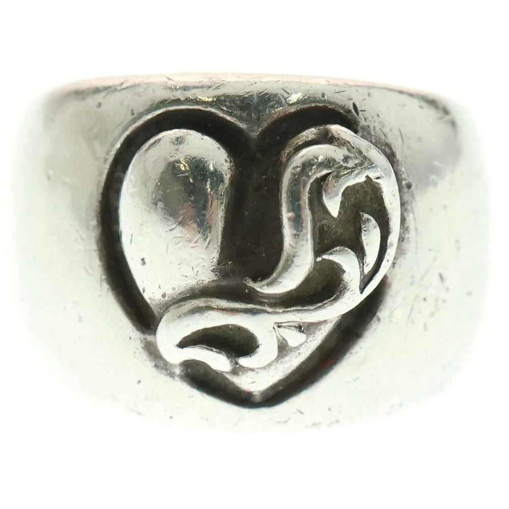 CHROME HEARTS(クロムハーツ) HEART IN BAND ハートインバンド リング シルバー