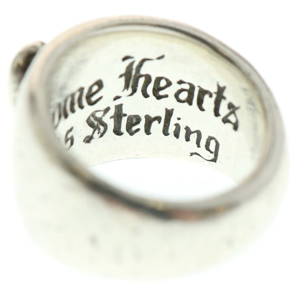 CHROME HEARTS(クロムハーツ) HEART IN BAND ハートインバンド リング シルバー