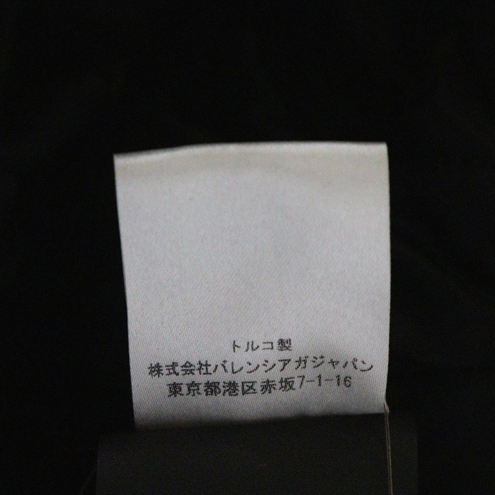 BALENCIAGA(バレンシアガ) 16AW SWING TOP LEATHER JACKET 446474 TSH09 スウィングトップダブルライダースジャケット ブラック