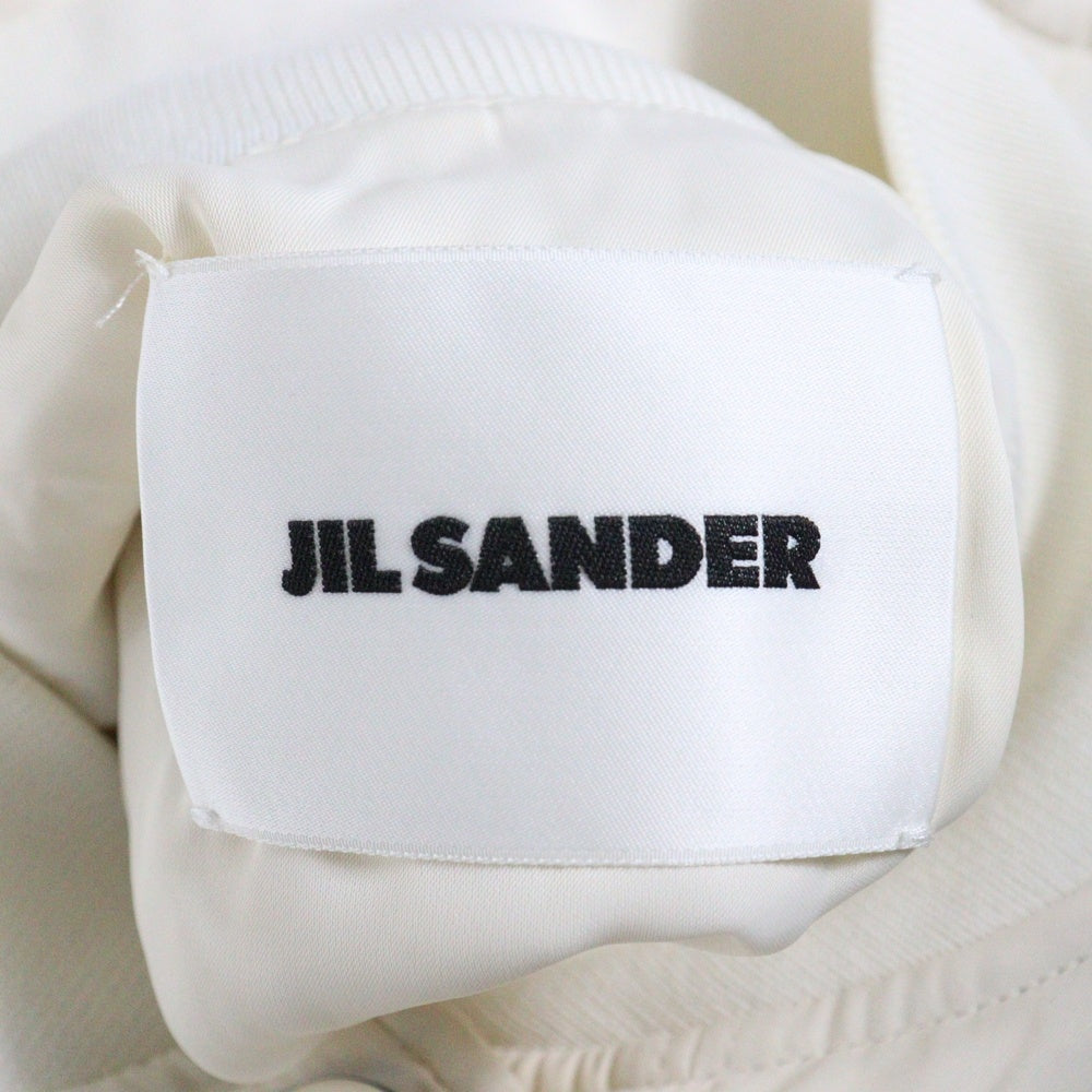 JIL SANDER(ジルサンダー) レーヨン ロゴ刺繍 リラックスフィット ブルゾン J01BN0103 レディース